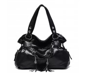 Женская кожаная сумка 8821-1 BLACK